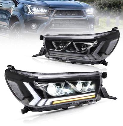 Toyota Hilux 2016 + LED Upgrade Headlights VLAND