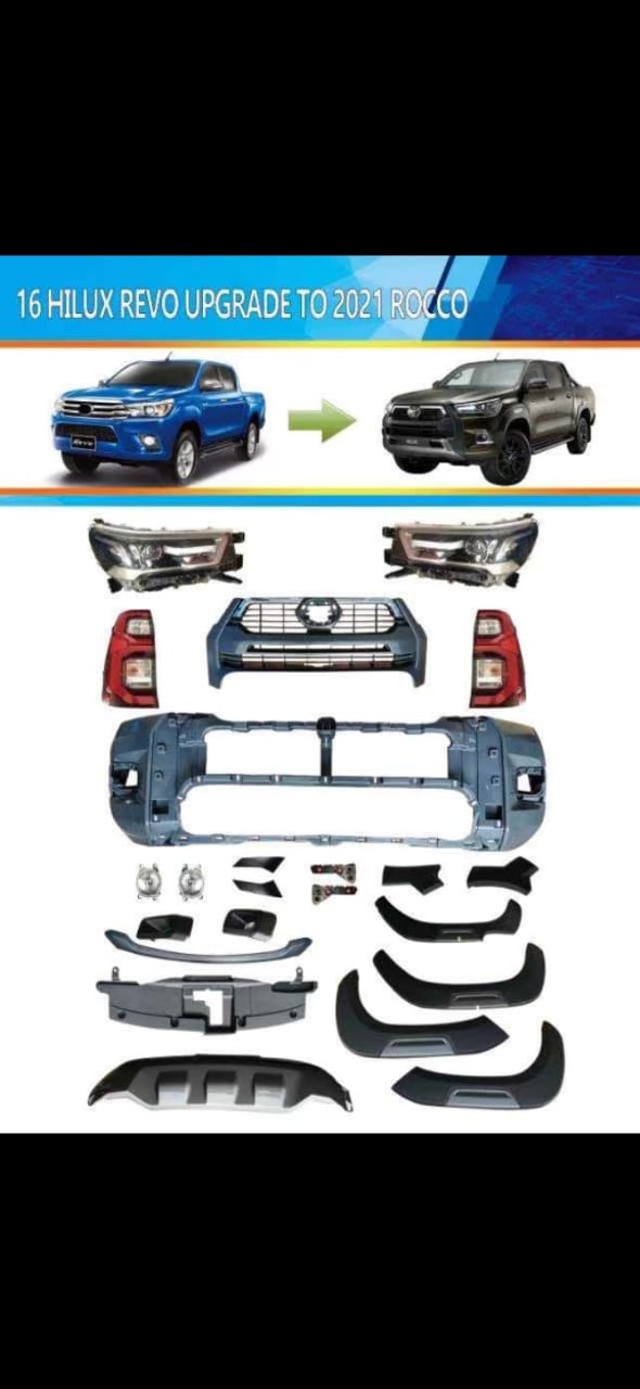 Toyota Hilux Revo 2016 - 2020 Conversion to Lengend 2021 Body Kit