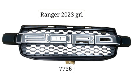 Ford Ranger T9 XLT Wildtrak Grill Non LED (White Letters)