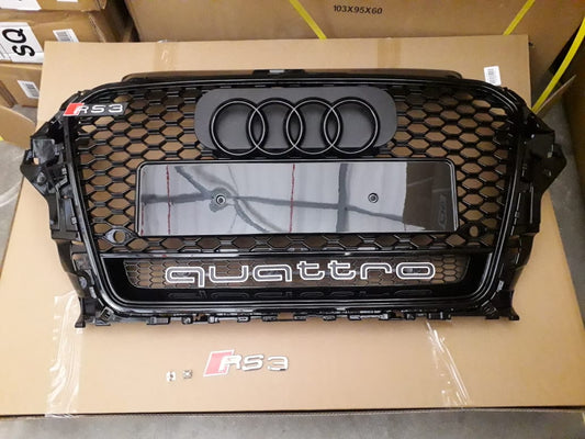 Audi A3 2017 - 2020 honeycomb RS front Grill