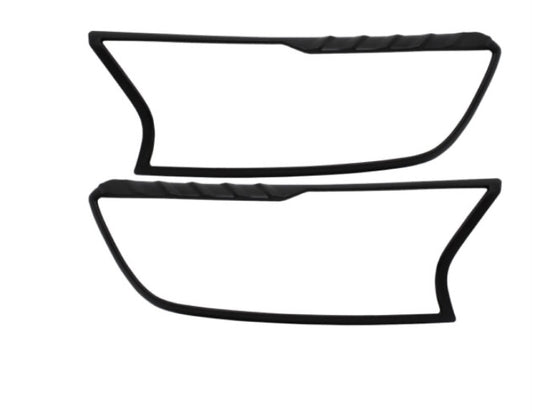 Ford Ranger Headlamp Trim 2016 + Matte Black Set