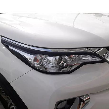 Toyota Fortuner Head Lamp Trim (Halogen H. Lamp) 2016+ Matte Black