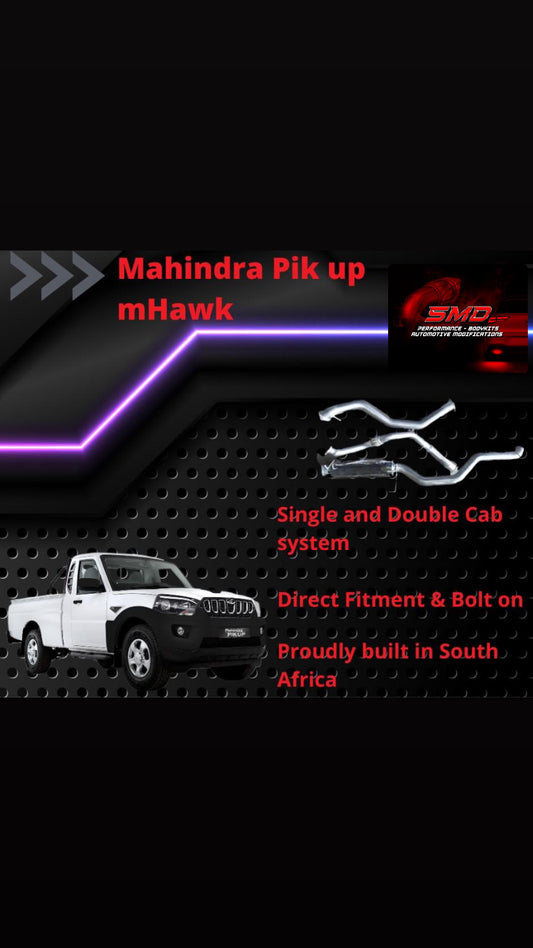 Mahindra Pik Up Mhawk full exhaust
