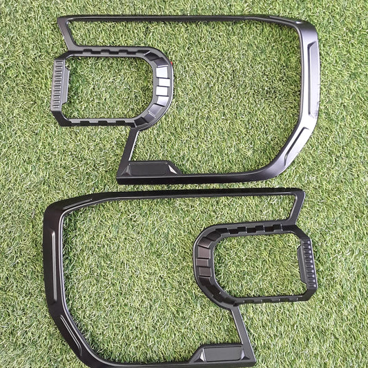 Ford Ranger 2023 Low Version Black Headlight Covers