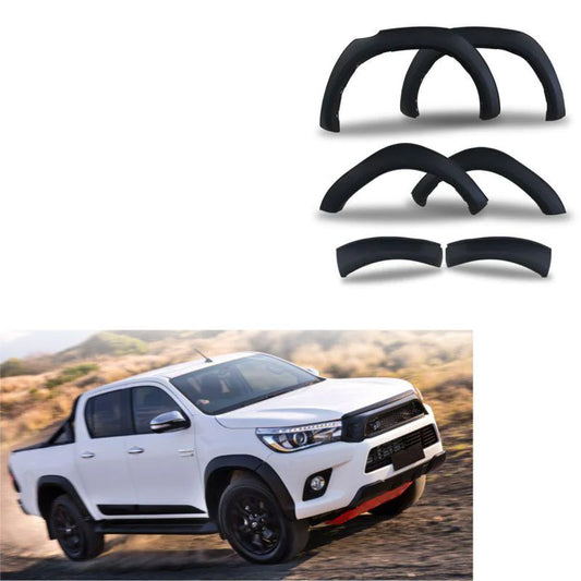 Toyota Hilux 2016+ OEM Fender Flare Matte Black