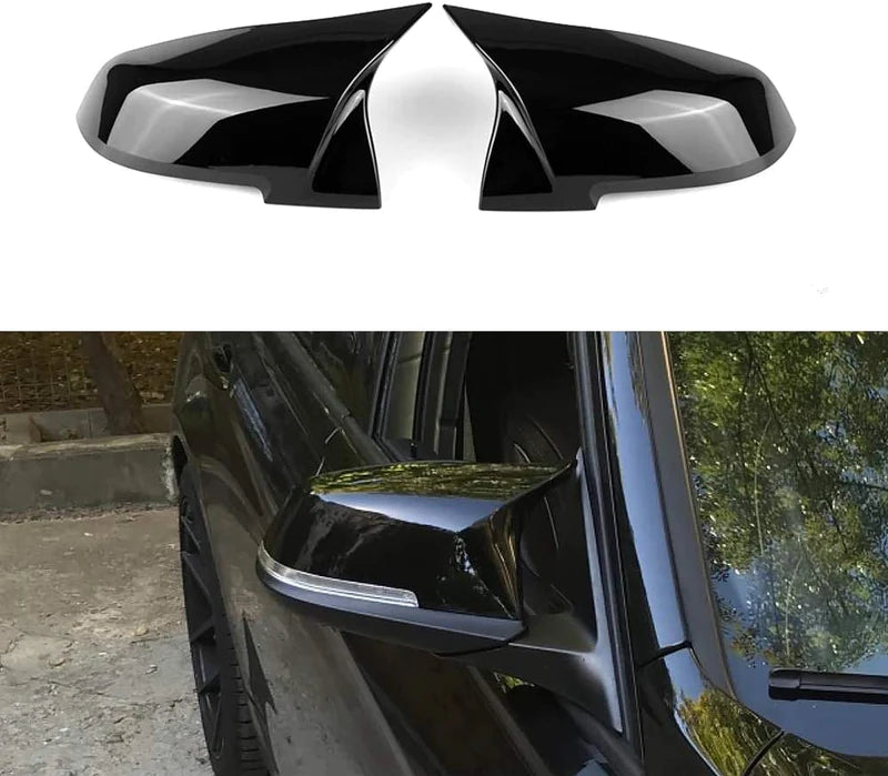 BMW F22 M4 Style Gloss Black Mirror Covers