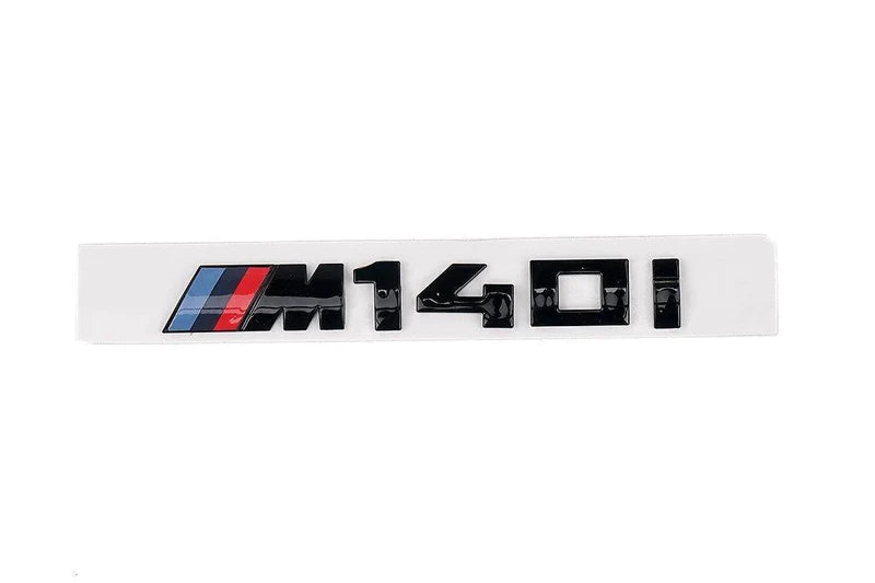 BMW Gloss Black Rear Model Badge for BMW 1 Series M140i (F20 F21)