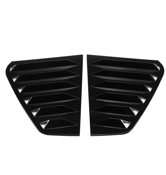VW Golf 7 Gloss Black Plastic Side Window Louver