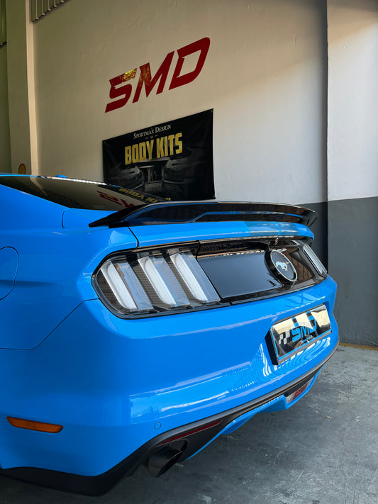 Ford Mustang 15-21 GT Boot Spoiler Gloss Black