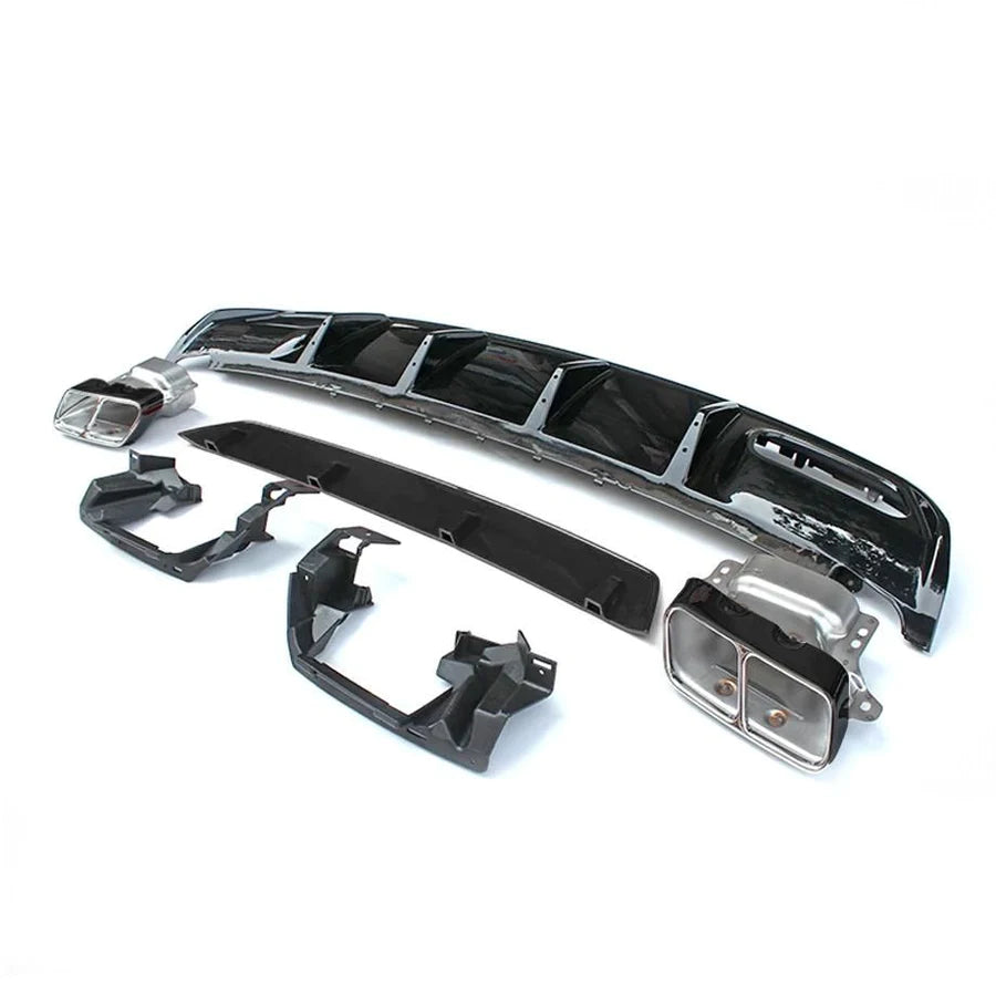 Mercedes A45 (W176) Sport Edition Diffuser With Exhaust Outlet