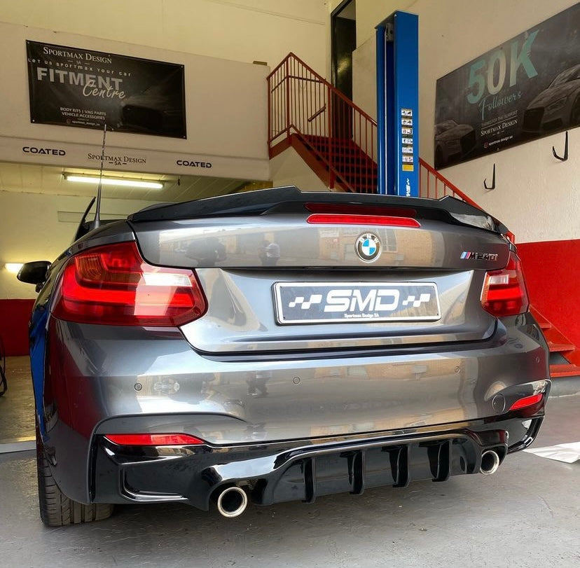 BMW 2 Series (F22) M4 Style Rear Boot Spoiler