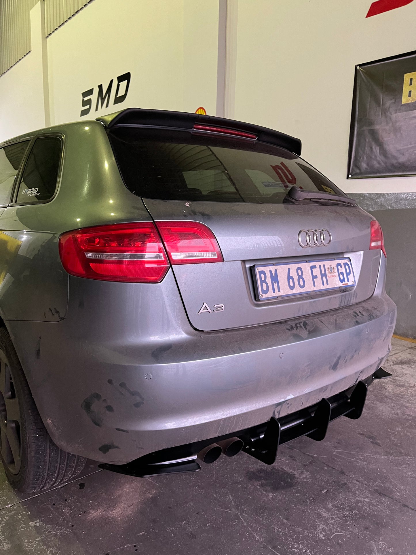 Audi A3 8P SMD Rear Add On Diffuser – SPORTMAX DESIGN SA