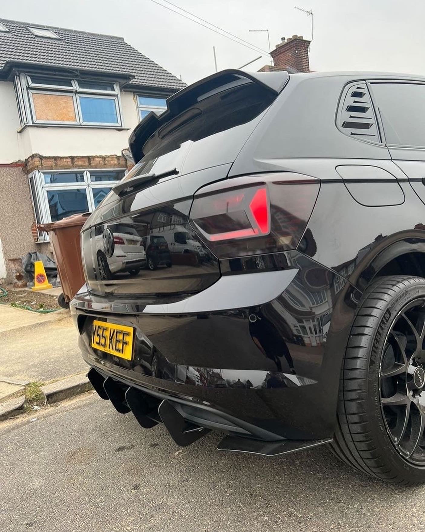 VW Polo 8 AW TSI / R-Line Rear Add-On Diffuser – SPORTMAX DESIGN SA