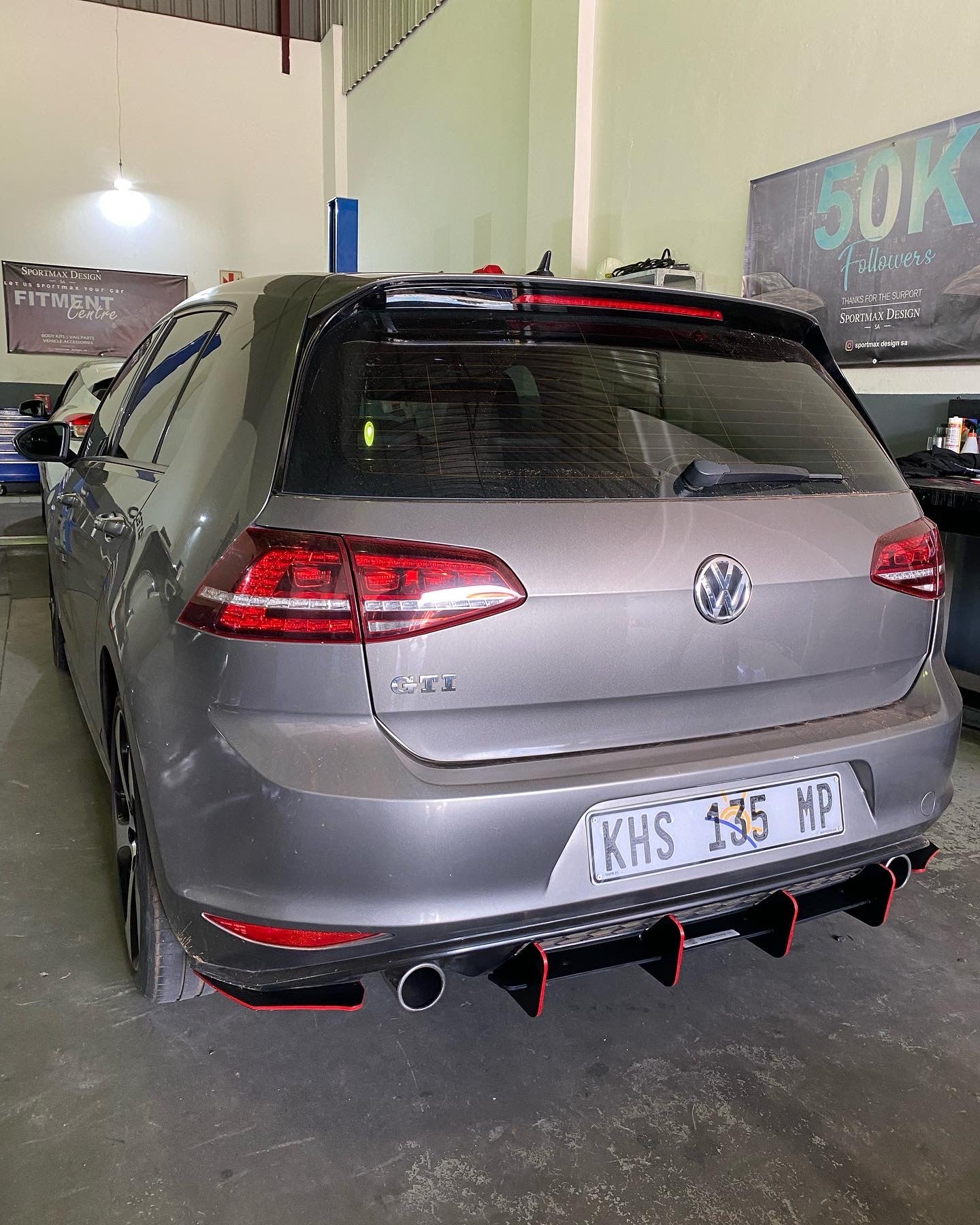 VW Golf MK7 GTI Rear Add-On Diffuser – SPORTMAX DESIGN SA