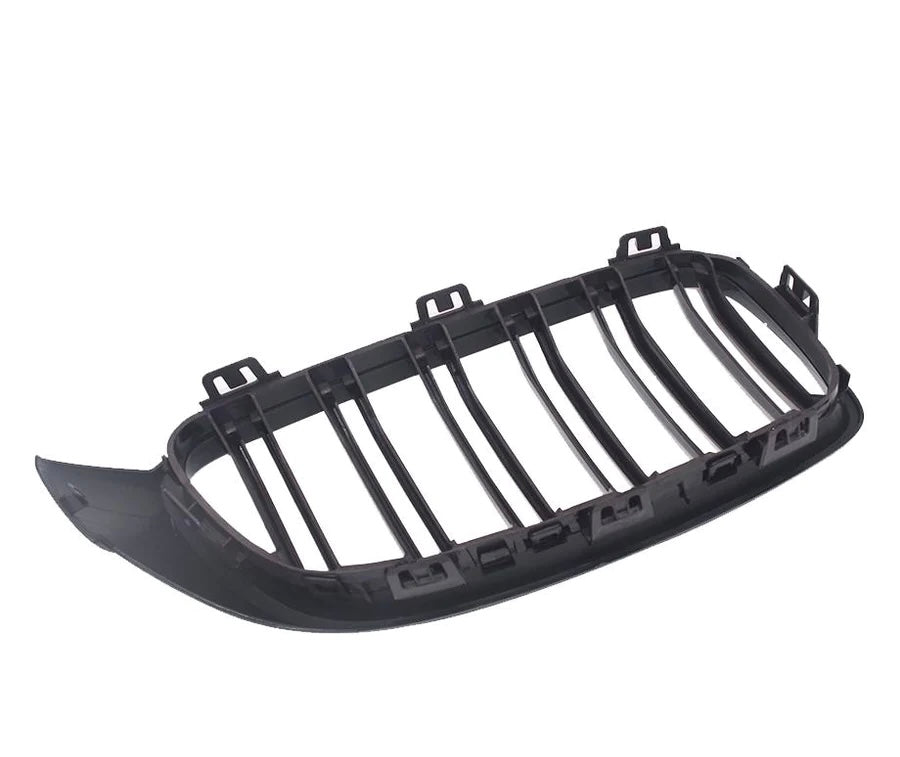 BMW F32 4-Series Piano Black Double Slat Kidney Grille