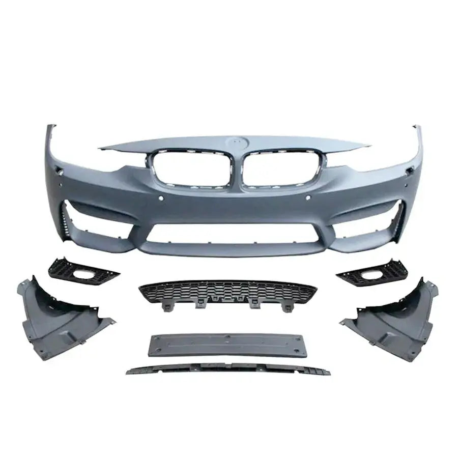 BMW F80 M3 Style Front Bumper - To Fit BMW F30 3-Series