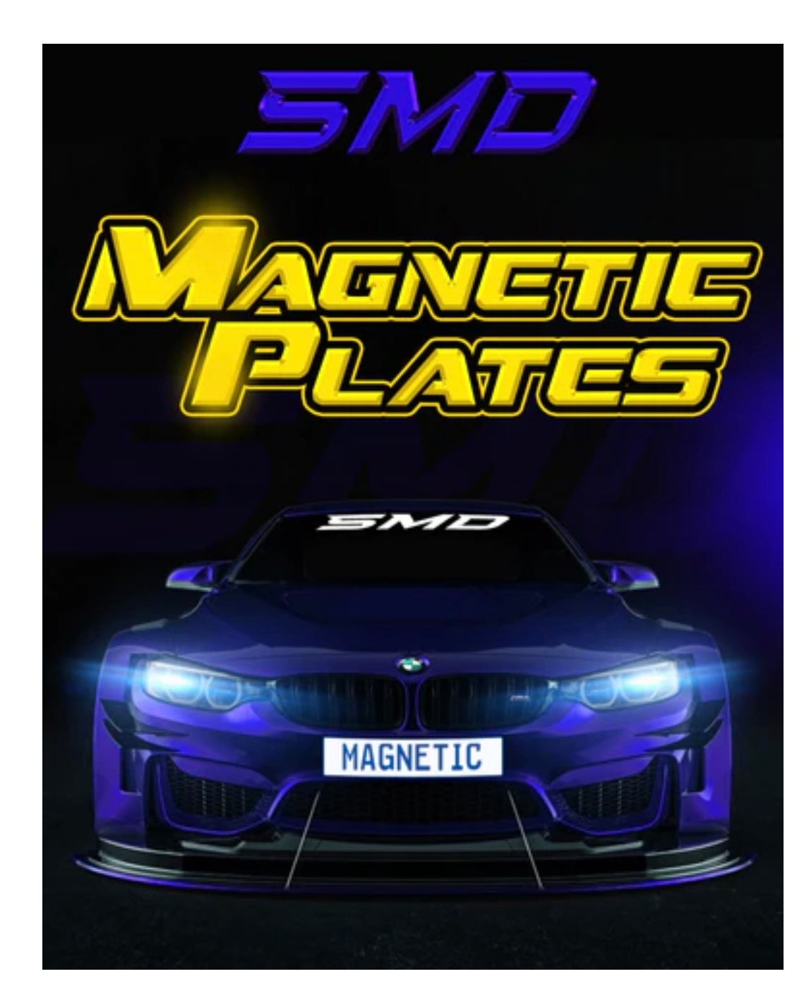 Magnetic Number Plates