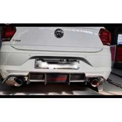 VW Polo 8 KB-style rear diffuser