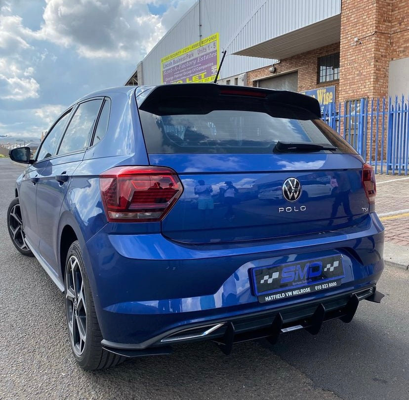 VW Polo 8 AW TSI / R-Line Rear Add-On Diffuser – SPORTMAX DESIGN SA