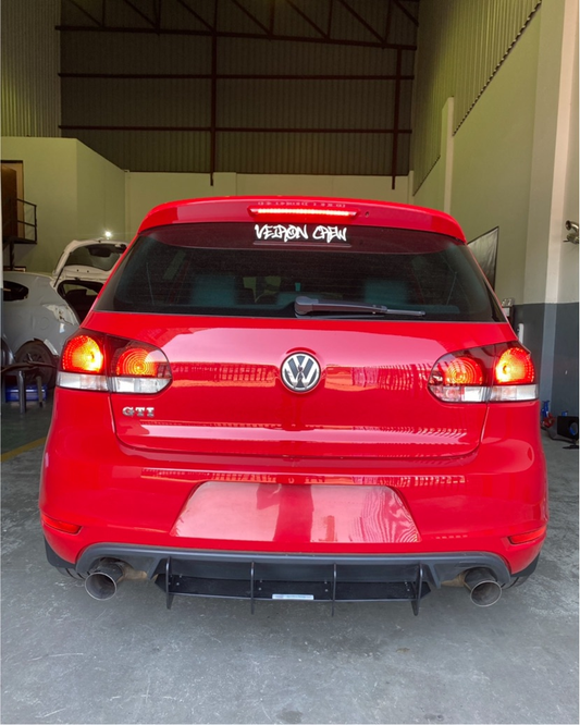VW Golf MK6 GTi Rear Diffuser Add On