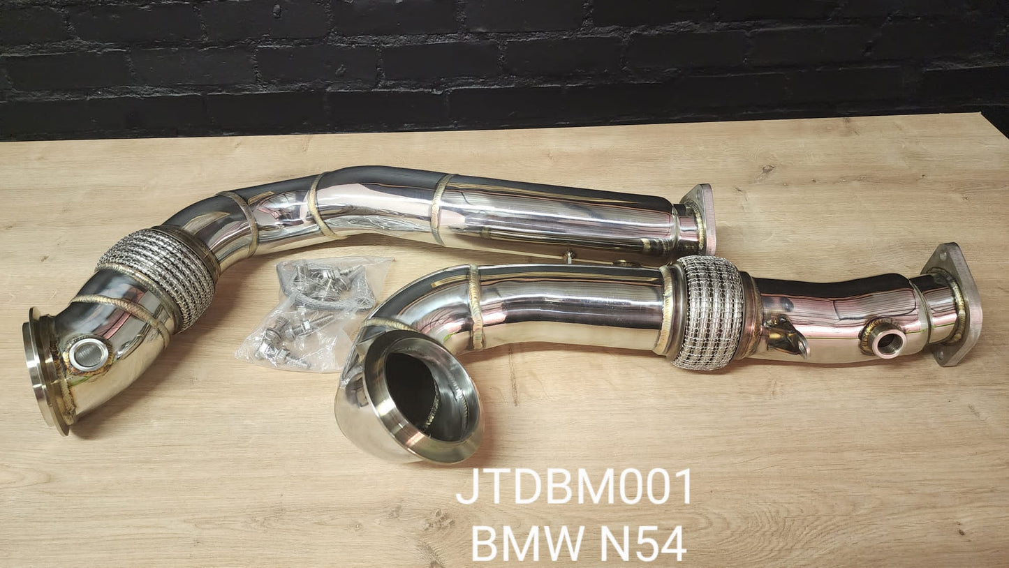 BMW N54 Twin Turbo Dual Downpipe Set For  E-Series 135i/ 335i